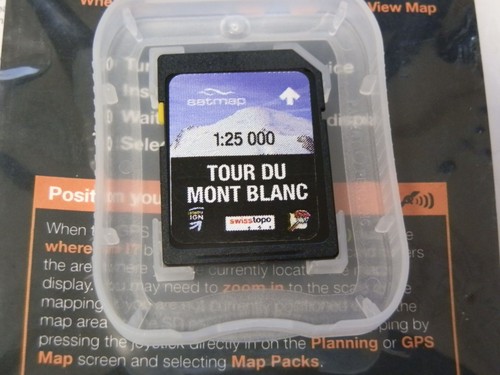 Satmap map card - map,
