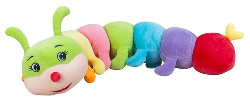 Bunte kuscheltier raupe - bunte,