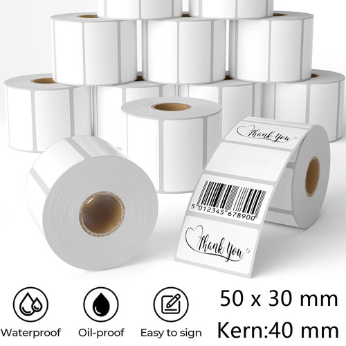 Rollen 30 mm thermo - 6, x
