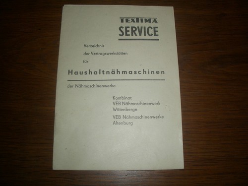 Nähmaschine textima - nähmaschine,