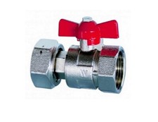 Kugelhahn mit Überwurfmutter