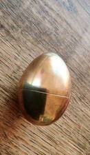 Goldenes Osterei befüllbar