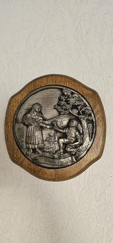 Wandbild zinn relief - zinn, 4