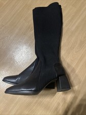 Damen Stiefel Mit Absatz, Größe 37
