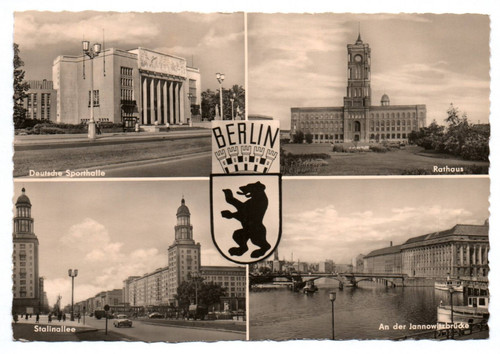 Berlin deutsche sporthalle - ak,