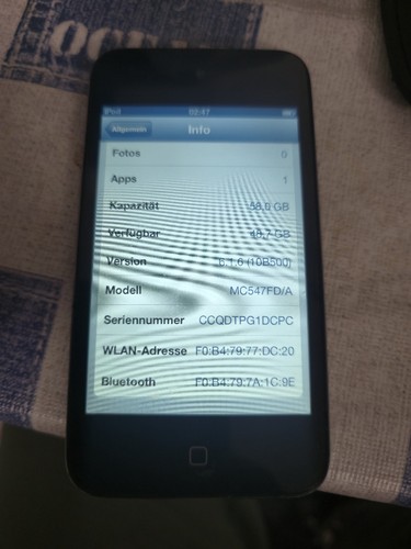 Apple ipod touch 4th - apple,