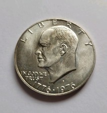 1976 S Eisenhower 400er Silber