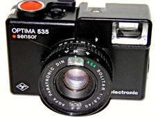 AGFA OPTIMA 535 SENSOR OBJEKTIV SOLITAR 2,8/40 NEUWERTIG GETESTET TOP!