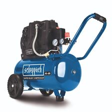 Scheppach Silent Kompressor HC25Si Ölfrei Druckluft Flüster Leise Doppelzylinder