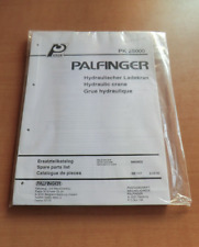 Ersatzteilliste Palfinger PK 25000 Hydraulik Ladekran 1994 crane parts list