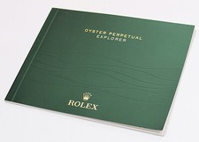 Rolex Oyster Perpetual Explorer Uhrenbuch Anleitung Booklet Englisch 2012