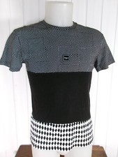 T-Shirt schwarz/weiß