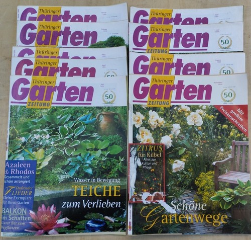 Thüringer garten zeitung - 9x,