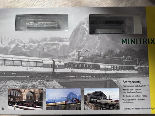 Minitrix spur starterset - minitrix,