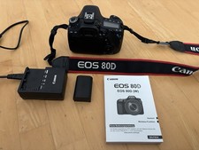 Canon EOS 80D DSLR - nur 1.150 Auslösungen - mit bekanntem Shutter-Problem