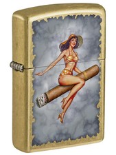 Zippo 3073,  Cigar Pinup Girl