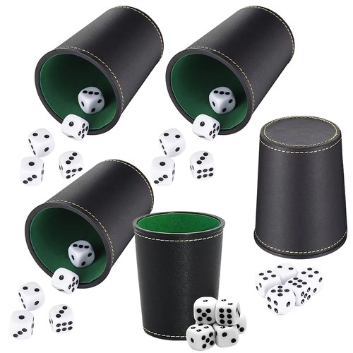 Würfelbecher set - set, 5