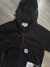 Carhartt WIP Fleecejacke Jacke Schwarz XS S Übergang Sweatshirt