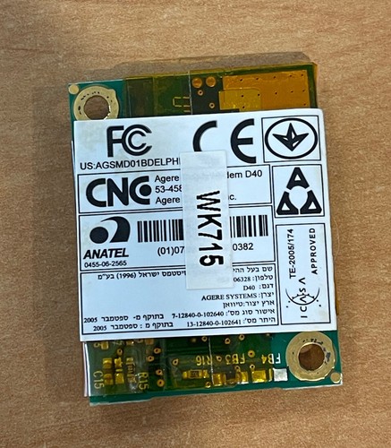 Fax modem board karte - fax, toshiba