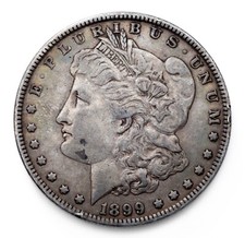 1899 Silber Morgan Dollar IN