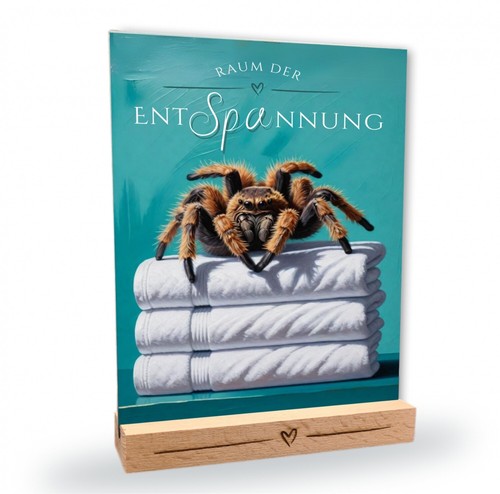 Spinne vogelspinne schild - spinne,