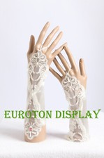 Schmuckhand Hand Schaufensterpuppe hell hübsch arm neu D-3/4 Hautfarbe Dekohand