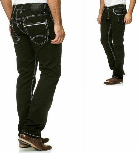 Herren straight fit jeans - straight,