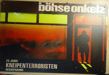 Blechschild  BOEHSE ONKELZ -