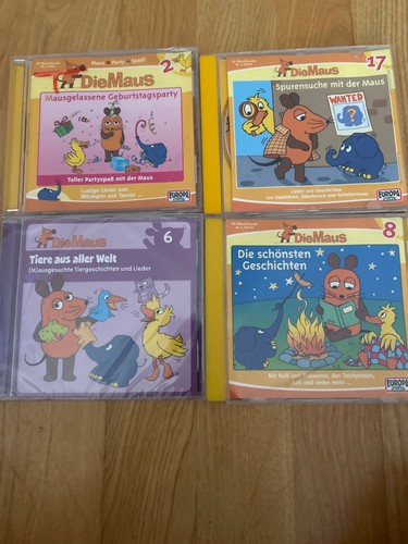 Die maus hörspiel - 4, cds