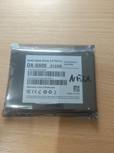 Ssd festplatte s500 - 512, gb
