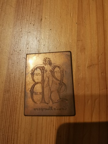 Druckstock klischee druck - klischee,