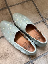 Think Damen Schuhe Slipper Sneaker Gr. 39 pastellfarben, einmal getragen-wie neu