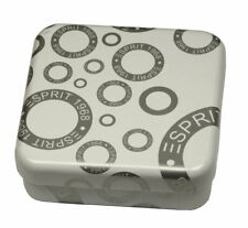 Esprit Schmuckbox für Ringe Ohrringe Schmuckdose Metall-Dose Konvolut 10 Stück