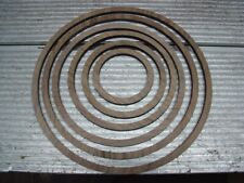 6 St. Holz Ring HOLZRINGE Deko