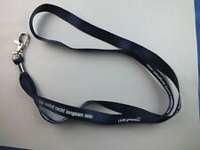 Unitymedia Trageriem Schlaufe Du sollst nicht langsam sein Blau Schlüssel Blue