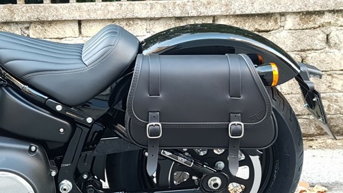 Leder satteltasche für - leder, harley