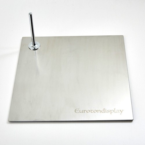 Eckig metallplatte 38 cm - 38, x