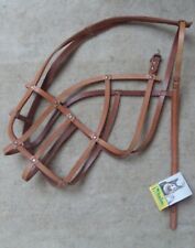 Hunde Ledermaulkorb Maulkorb, von Heim Größe 12