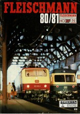 Fleischmann Katalog 1980/81; 87 Seiten Spur H0+N, sehr guter Zustand /J993