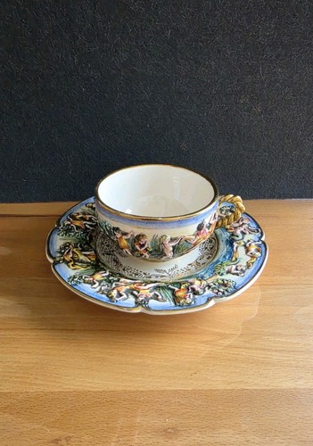 Capodimonte kaffeetasse - capodimonte, +