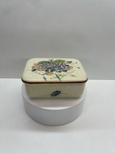 Villeroy & Boch Porzellan Deckeldose – selten & dekorativ – 10×8×4,5 cm Vintage