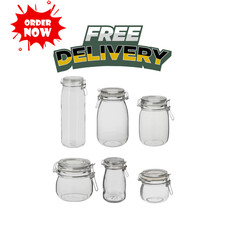 IKEA KORKEN Glasdose mit