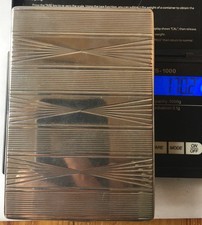 Zigarettenetui  ETUI   SILBER