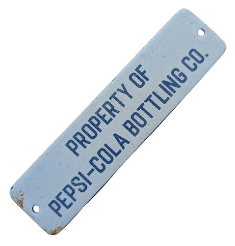 Pepsi cola emailschild metall - cola,