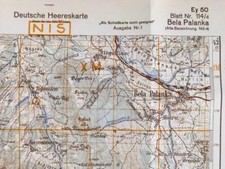 Deutsche Heereskarte 1943