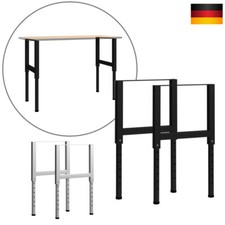 2x Werkbankgestell Verstellbar Werkbankfuß Werkbank Gestell Tischbeine Tischfuß