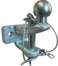 Zweifach-Anhängerkupplung  (Kugelkopf und Zugmaul) 3500 kg