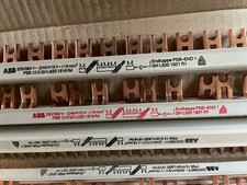 ABB Sammelschiene Gabelschiene Phasenschiene Kammschiene  4 X Stück 1050mm