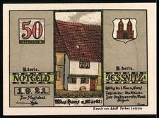 Notgeld jessnitz 1921 - i., a.
