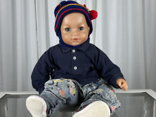 Künstlerpuppe Vinyl Puppe 62 cm . Top Zustand